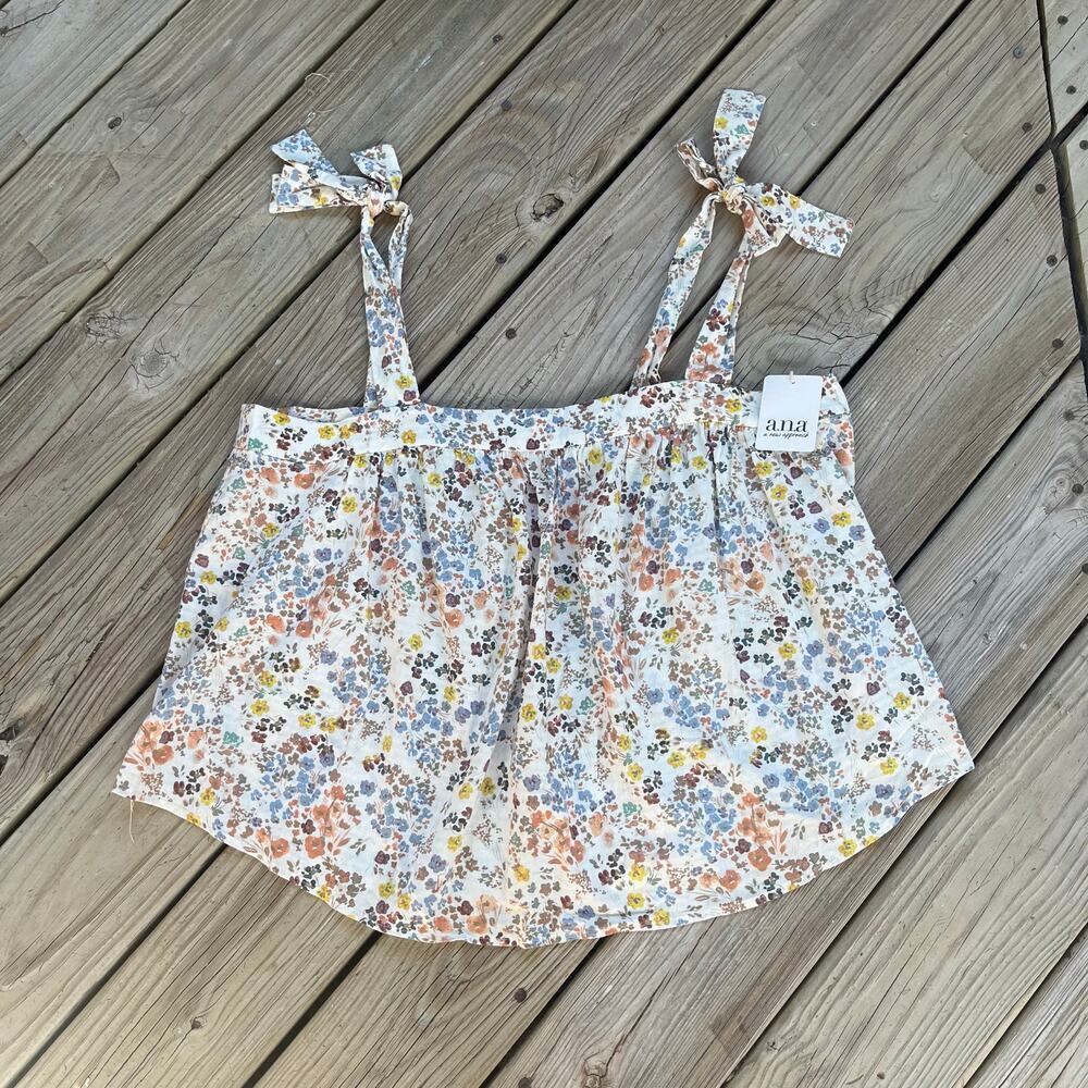 a.n.a. A New Approach Women's Floral Tank Top Size XXL. NEW